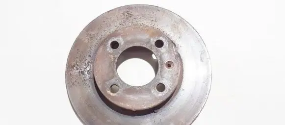 Volkswagen Jetta II Front brake disc neventiliuojamas