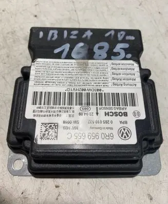 Seat Ibiza III (6L) Airbag control unit/module 6R0959655C 0285010527