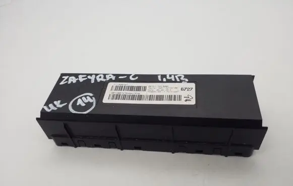 Opel Zafira C Climate control unit 13586727 901517430004