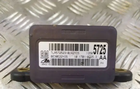 Chevrolet Cruze ESP acceleration yaw rate sensor 13505725 10170107253