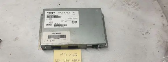 Audi Q7 4L Head unit multimedia control 4E0035593F