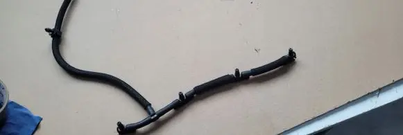 Audi A6 S6 C7 4G Fuel injector supply line/pipe 