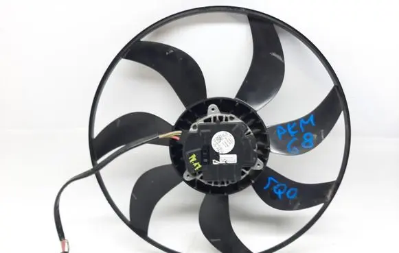 Seat Leon (5F) Electric radiator cooling fan 5Q0959455AN 5Q1121203CL