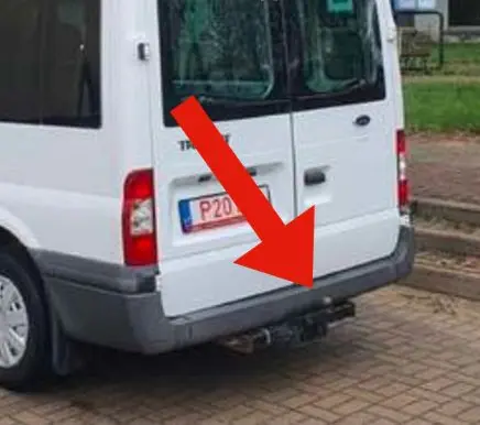 Ford Transit Rear bumper YC1517E962