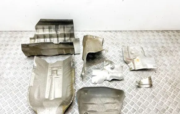 Mercedes-Benz SL R129 Heat shield in engine bay A1295010120 A1296823571