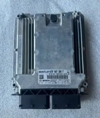Bentley Bentayga Engine control unit/module ECU 07P907309F 0261S12043
