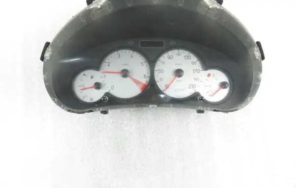 Peugeot 206 Speedometer (instrument cluster) 9656696380