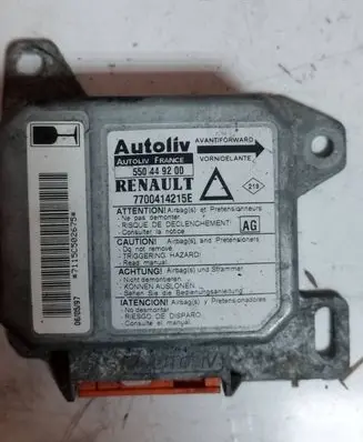 Renault Laguna I Airbag control unit/module 7700414215E 550449200