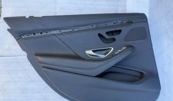 Mercedes-Benz S W222 Rear door card panel trim A2227300373 A2225404304 A2227300374