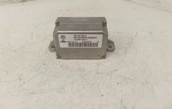 Volkswagen Touareg I ESP acceleration yaw rate sensor 7E0907652A