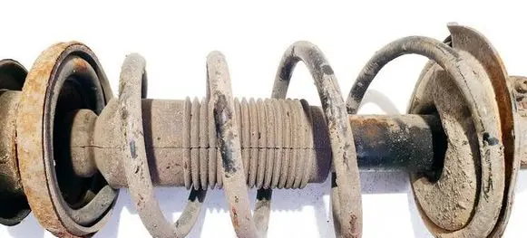 Opel Agila B Front coil spring 