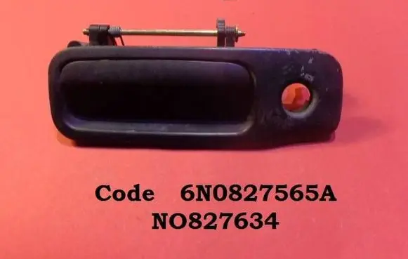 Volkswagen Golf III Tailgate/trunk/boot exterior handle 6N0827565A NO827634
