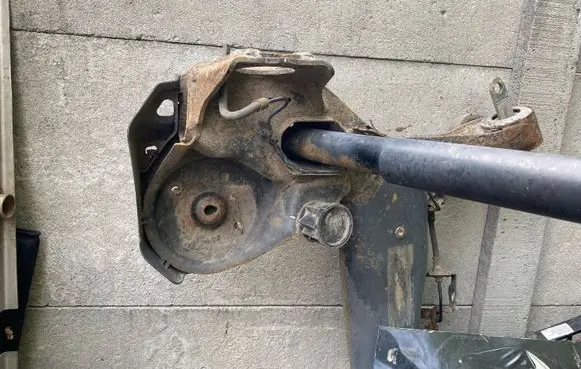 Citroen C4 Grand Picasso Rear axle beam with reductor 