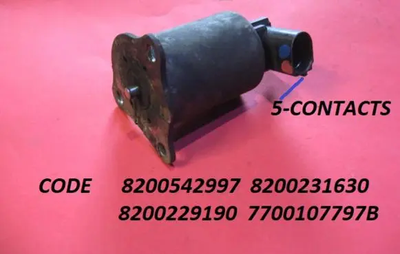 Nissan Primastar EGR valve 8200542997 8200231630