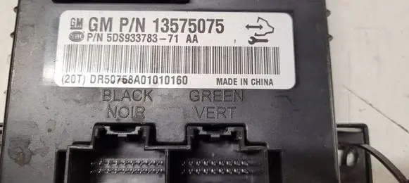 Opel Insignia A Seat control module 13575075 5DS93378371