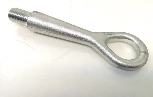 Towing hook eye