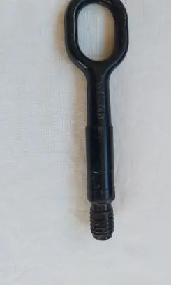 Towing hook eye