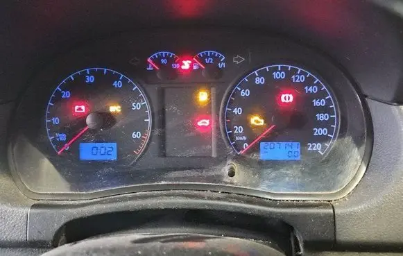 Volkswagen Polo IV 9N3 Speedometer (instrument cluster) 6Q0920800P IMPRK1509342