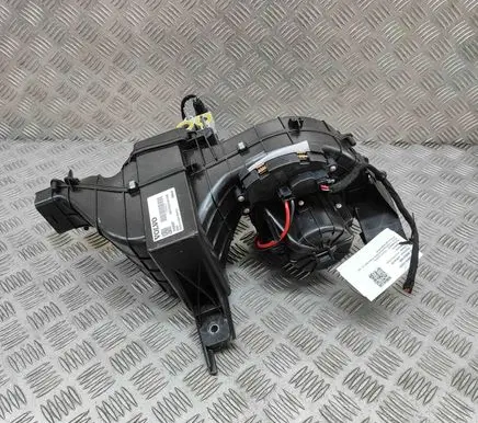 Interior heater climate box assembly