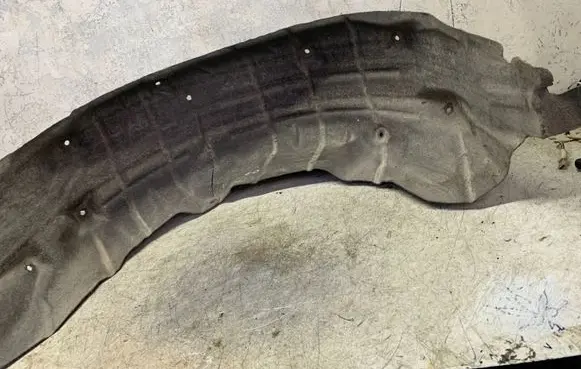 Nissan Qashqai J12 Rear arch fender liner splash guards