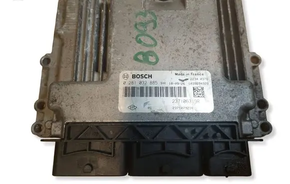 Renault Kangoo II Engine control unit/module ECU 0281032885 237106319R 237107921R