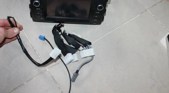 Toyota Auris E180 Sound system wiring loom 8614002030