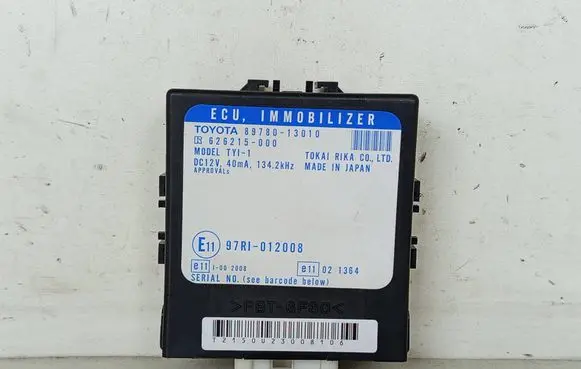 Toyota Corolla Verso E121 Immobilizer control unit/module 8978013010 626215000 T2150U23008106