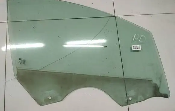 Opel Astra J Front door window glass four-door AS2