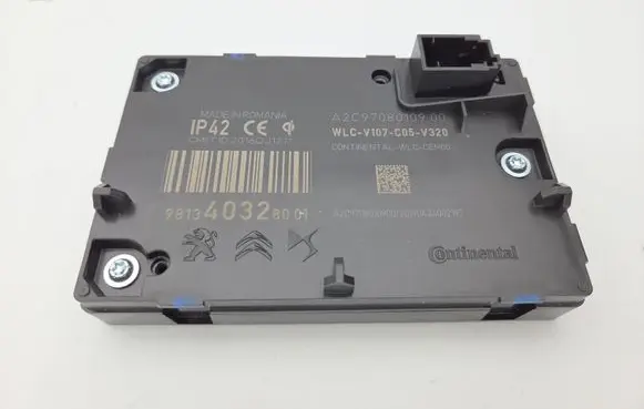 Peugeot 508 II Wireless charging module 9813403280 A2C97080109
