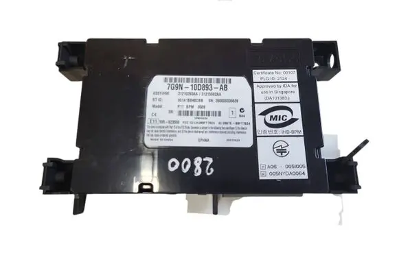 Volvo V70 Bluetooth control unit module 7G9N10D893AB 31210293AA 31215592AA