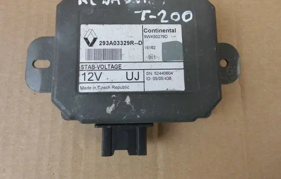 Renault Scenic III - Grand scenic III Steering rack control module 293A03329R 52440604 5WK50279D