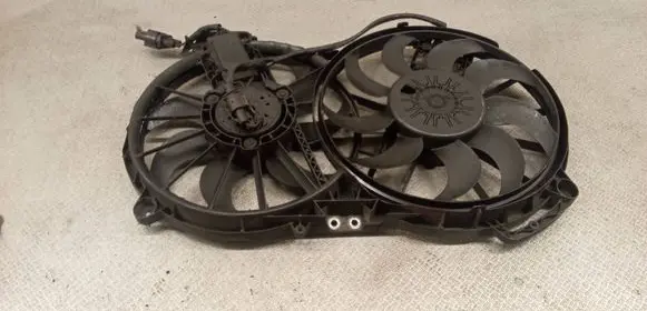 Audi A6 S6 C6 4F Electric radiator cooling fan 4F0121207C 4F0959455C 4F0910501A