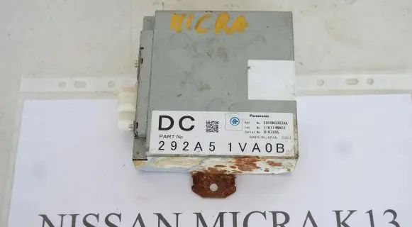 Nissan Micra Engine control unit/module 292A51VA0B
