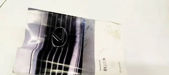 Lexus RX 300 Owners service history hand book 