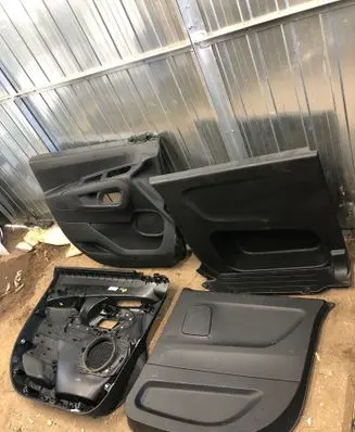 Citroen Berlingo Front door card panel trim 98167913zd
