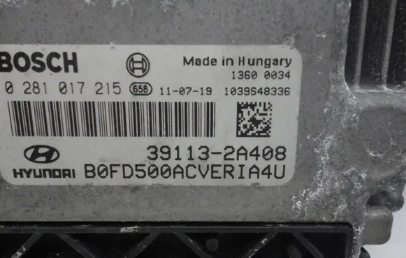 Hyundai i30 Engine ECU kit and lock set 