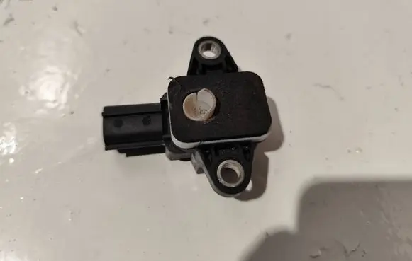 Airbag deployment crash/impact sensor