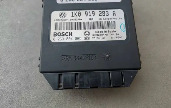 Volkswagen Touran I Parking PDC control unit/module 1K0919283A 0263004065