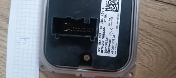 Renault Clio V LED ballast control module A2C90665803 RSACMF115 260556623R
