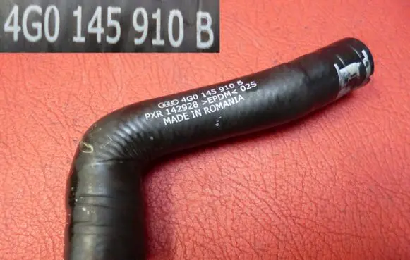 Audi A4 S4 B9 Engine coolant pipe/hose