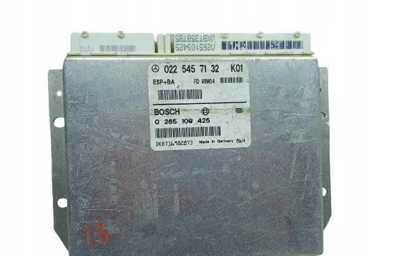 Mercedes-Benz A W168 ESP (stability system) control unit 0225457132