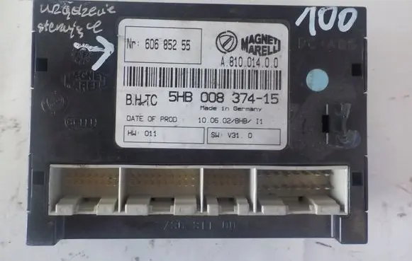 Lancia Thesis Air conditioning/heating control unit 60685255