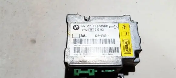BMW 7 E65 E66 Airbag control unit/module 65776920468 12219969