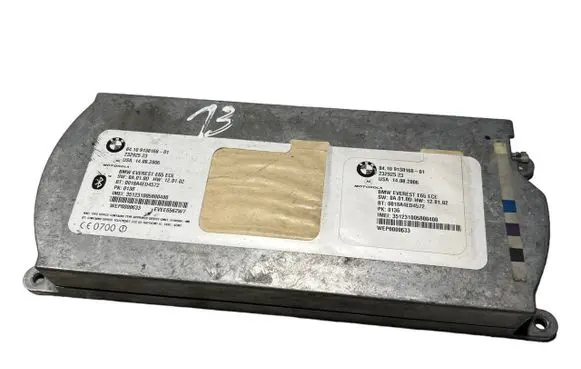 BMW 7 E65 E66 Bluetooth control unit module 9138168 23292523 84109138168