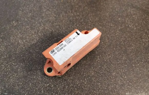 Airbag deployment crash/impact sensor