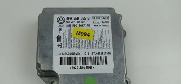 Audi A6 S6 C6 4F Airbag control unit/module 4F0959655B M994