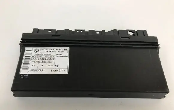 BMW 5 E60 E61 Other control units/modules 5WK49111 69032400 9114447