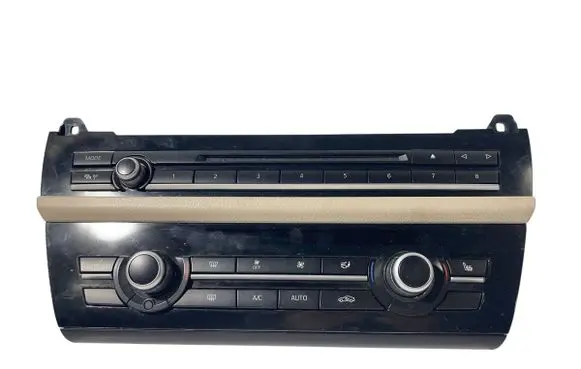 BMW 5 F10 F11 Climate control unit 9317666 900256300013 25032013