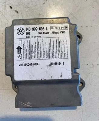 Skoda Octavia Mk2 (1Z) Airbag control unit/module 1K0909605L 08H025S0700 09050804B