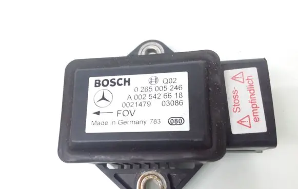 Mercedes-Benz A W168 ESP acceleration yaw rate sensor A0025426618 0265005246